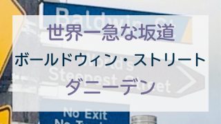 ダニーデン観光｜ボールドウィン・ストリートの勾配と見どころを写真付きで紹介