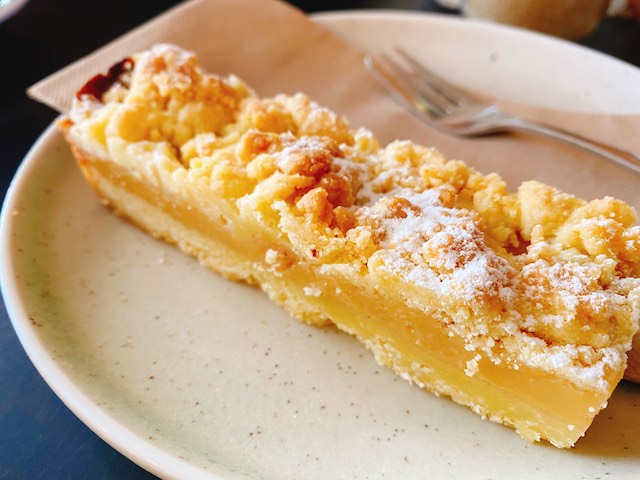 ニュージーランドダニーデンのカフェスワンのスイーツ