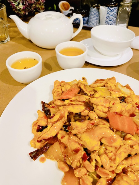 ダニーデンのおすすめ中国四川料理レストランのピリ辛チキン