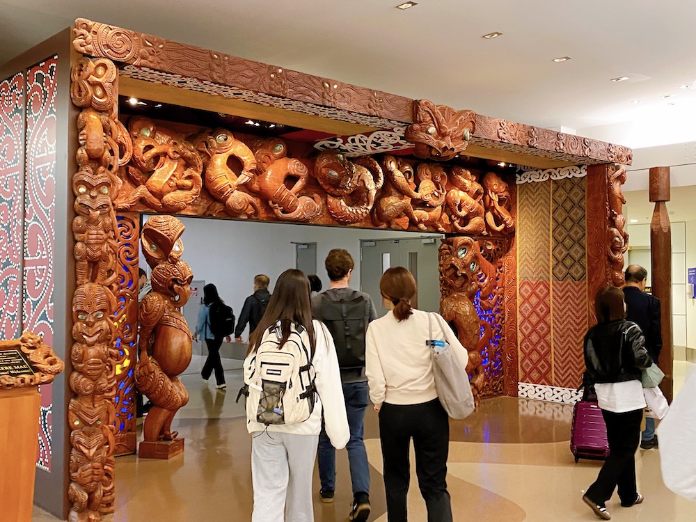 ニュージーランドの入国　オークランド空港