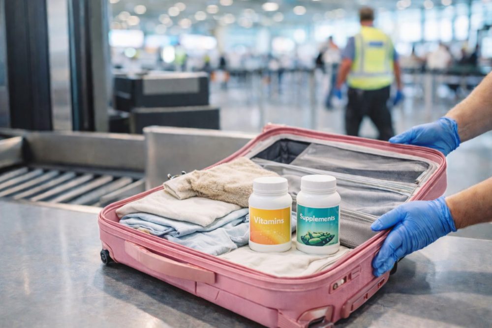 ニュージーランド空港 荷物検査 スーツケース